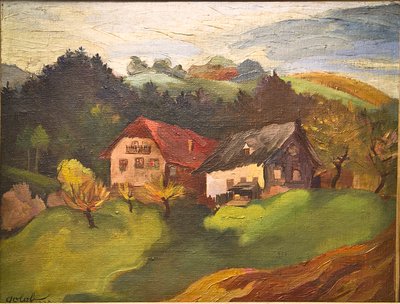 Ribnisko landsby af Franjo Golob